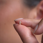 Piercing Ondulato con Diamanti
