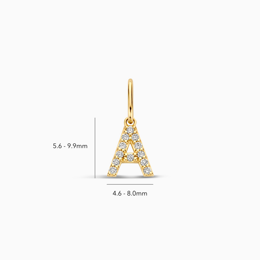 Diamond Initial Charm