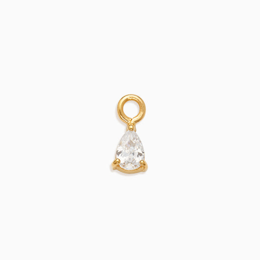 White Drop Dangle